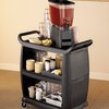 CC203603 - Small Bussing and Transport Cart 18" x 36" - Black