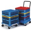 C2220A14 - OptiClean™ Open Aluminum Dolly, No Handle  - Carlisle Blue