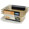 10421-813 - TopNotch® Food Pan Banded Packs 4" ( 5.6 qt) (3/st) - Amber