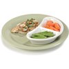 Crescent Divided Dish