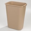 WASTEBASKET 41-1/4qt LRG BEIGE 34294106