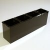 1080603 - Condiment Food Station 25-1/4", 6-1/2", 8-3/4" - Black