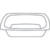 DXTT6 - Dessert Dish 4 oz (4000/cs) - White