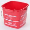 1182905 - Square Steri Pail® 6 qt - Red