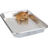 601923 - 19qt. Bake Pan With Drop Handles 18" x 26"  x 3.5" - Aluminum