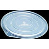 DXL5400PCLR - Flat Lid For MW5401 Container Clear PK/300 - Clear