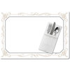 DX5350Q - Filigree Traycover Size: Q w/ Straight Edge/Small Corner 13" x 19"