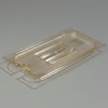 LID FP 1/3 SIZE NOTCHED AMBER 1047113