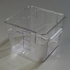 SQUARE CONTAINER 12QT PC CLEAR 1072407