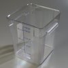 SQUARE CONTAINER 18QT PC CLEAR 1072507