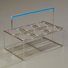 CW6C38 - OptiClean™ 6-Compartment Portable Carrier  - Chrome