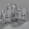 CADDY W/3 J-JARS & LIDS CLEAR 457307