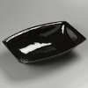 BOWL SHOWRE PEB OVAL 15 QT BLK OSB17803