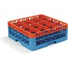 OptiClean™ 16-Compartment Color-Coded Glass Racks