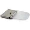 38132 - Stainless Steel & Acrylic Hinged LId, fits 38508 Fountain Jars 7-1/2", 4", 1" - Stainless Steel