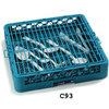 C9314 - OptiClean™ vinyl Coated Wire Grid  - Carlisle Blue