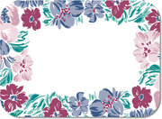 Jane's Bouquet (Cranberry, Midnight Blue, Teal)