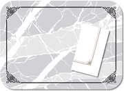 Marbled Elegance (Black, Gray)