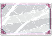Marbled Elegance II (Cranberry, Midnight Blue, Gray)
