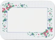 Garden Trellis (Cranberry, Midnight Blue, Green, Gray)