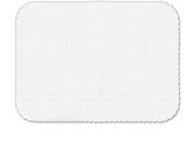 White Embossed