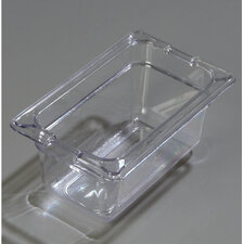 1032107 - TopNotch® One-Ninth Size Pan 6-3/4" x 4-1/4" - Clear