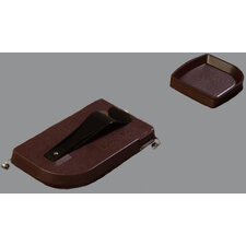 103101 - Money Maid™ Round Combo Pack w/Six Coin Trays 14", 14", 2-1/4" - Brown