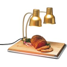 HL8285GB21 - FlexiGlow™ Dual Arm Heat Lamp w/Board & Pan 24" - Gold