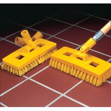 4043000 - Swivel Scrub® Floor Scrub Brush w/Stiff Polypropylene Bristles 9"