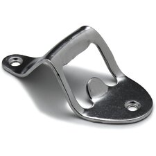 38BC4 - Wall Mount Bottle Opener 3-3/8" - Stainless Steel