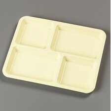KL44404 - 4-Compartment Tray 10-15/16", 8-21/32", 5/8" - Yellow