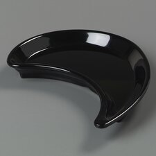 4345203 - Yin Plate 9-1/8", 6-23/32", 1" - Black