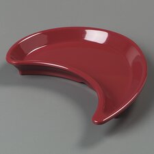 4345258 - Yin Plate 9-1/8", 6-23/32", 1" - Roma Red