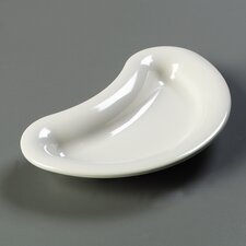 4347642 - Epicure® Crescent Plate 6-1/2", 4", 1" - Bone