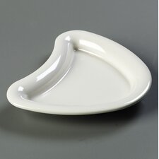 4347242 - Epicure® Delta Plate 6-1/2", 5-1/2", 1" - Bone