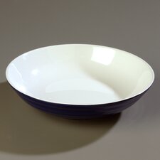 8913403 - Mosaic™ 10 lb Pasta Bowl 13" - White-Cobalt Blue
