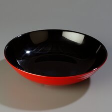 8913404 - Mosaic™ 10 lb Pasta Bowl 13" - Black-Red