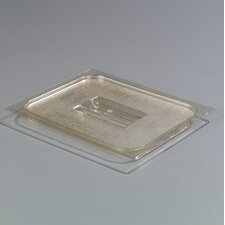 1043013 - TopNotch® One-Half Size Handled Lid 12-3/4" x 10-3/8" - Amber