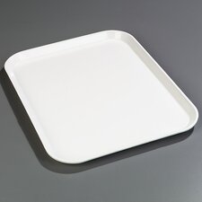 1814FG001 - Glasteel™ Solid Rectangular Tray 18", 14", 3/4" - Bone White