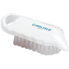 4041202 - Sparta® Potato Brush w/Medium Stiff Polyester Bristles 5-3/4" - White