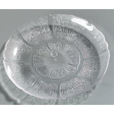 694207 - Petal Mist® Plate 12-13/16" - Clear