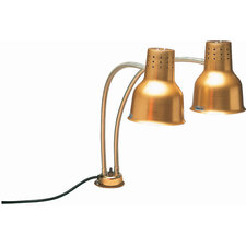 HL8185GC00 - FlexiGlow™ Single Arm Heat Lamp, Includes Clamp 24" - Gold