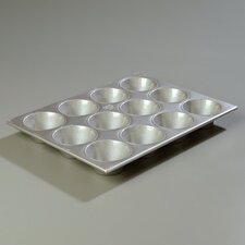 601837 - Steeluminum® 12 Cup Extra Large Cup Cupcake Pan 6 oz