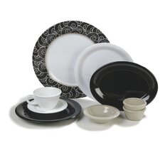 Black Waves (White)