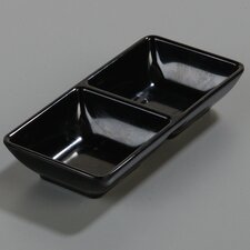 086203 - Double Square Ramekin 4 oz, 5-3/4" x 2-3/4" - Black