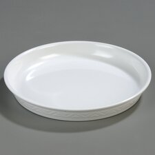 4453202 - 11.5" RND AZTEC DSGN TRY WHITE
