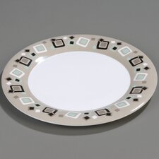 44405919 - Palette Displayware Round Platter 15" - Modern Squares