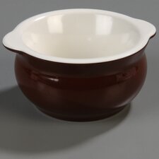 7007438 - Melamine Bean Pot 8 oz - Chocolate