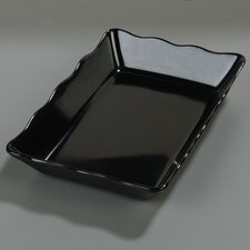 793003 - Scalloped Baker 14" x 9-13/16" - Black