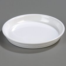 4453002 - 7.5" RND AZTEC DESIGN TRAY WHT